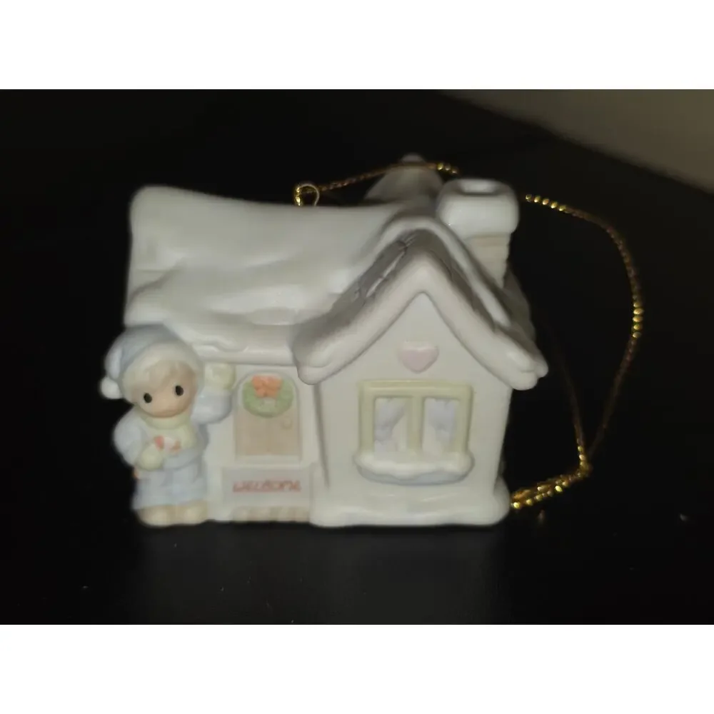 Enesco Precious Moments Sugar Town Sams House Ornament 530468 Porcelain